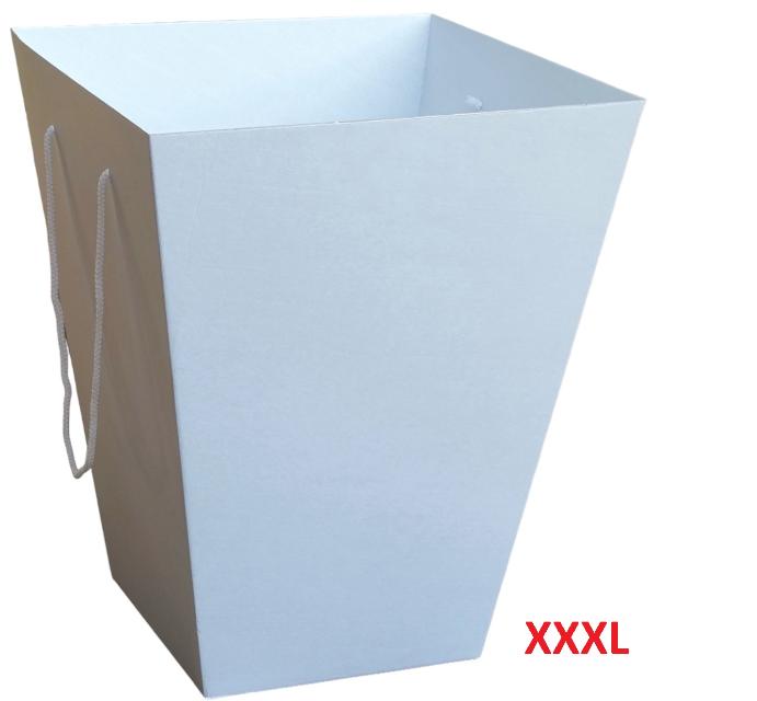 Мы начали производство коробок  размера XXXL в белом цвете