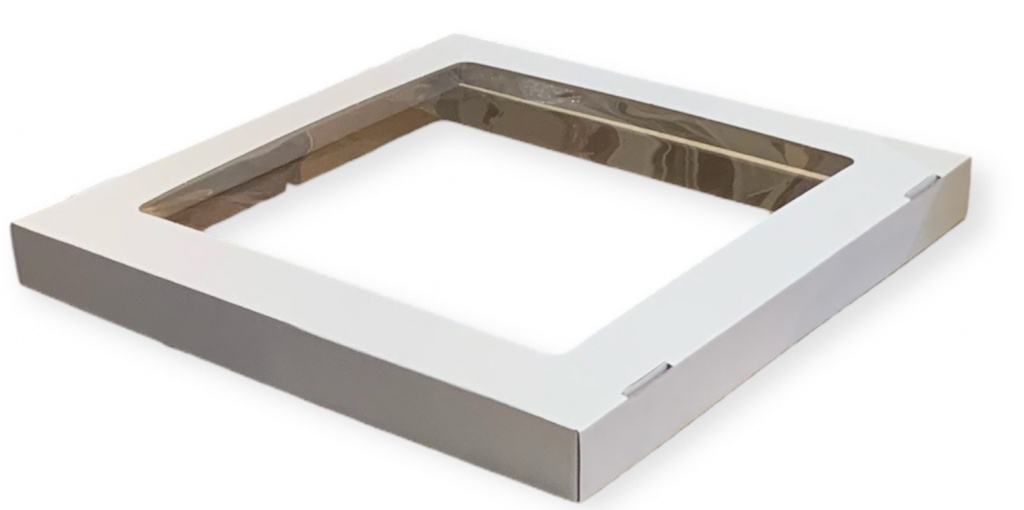 Крышка с пластиковым окном 406406 для коробки ХL A, белая.jpg